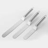 Stainless Steel Cream Spatula Curved Icing Tool for Cake Decorating 6/8/10/12 Inch Comfortable Handle DIY Cake Tools Frosting Utensils