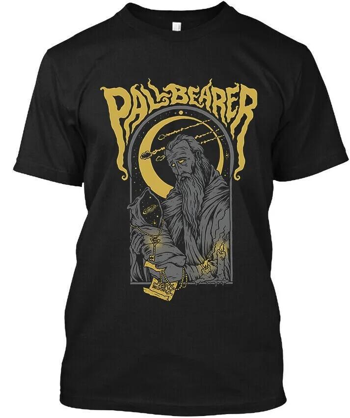 Vtg PALLBEARER American Music Band Heavy Cotton Black Full Size Shirt KN160 S