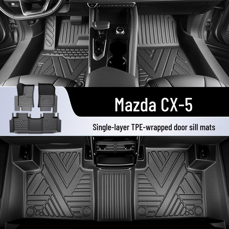 2025 Mazda CX-5 TPE Full Coverage Floor Mats & Interior Accessories