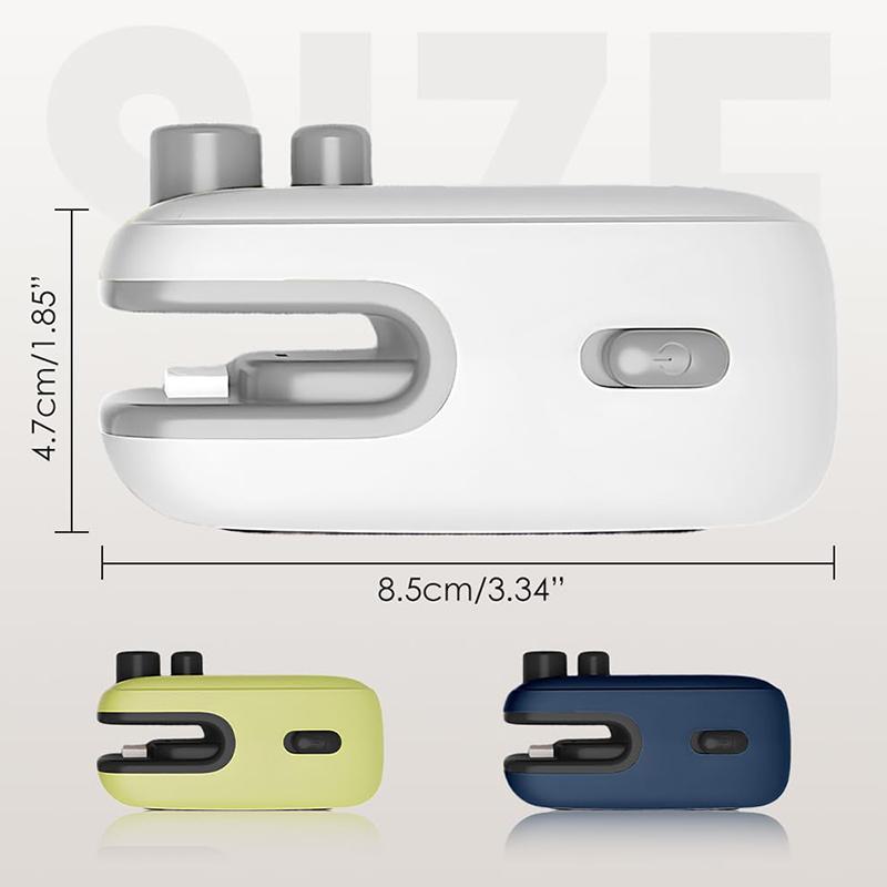 Mini Zgrzewarka do Worków 2 w 1 Ładowana przez USB Zgrzewarka Próżniowa i Nóż Ręczne Narzędzie do Zgrzewania Cieplnego Do Przechowywania Żywności Przekąsek Worków Plastikowych