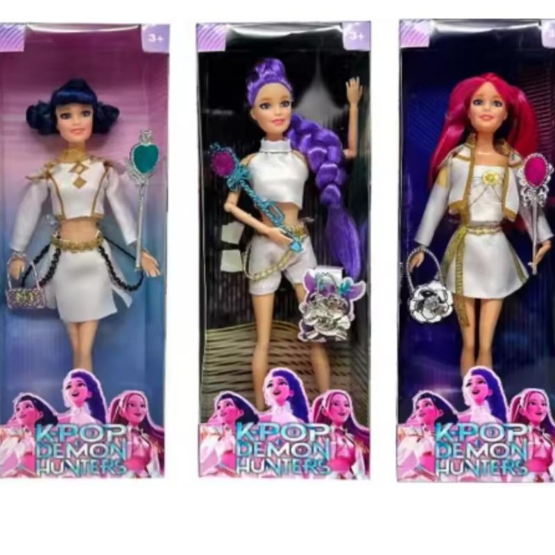 Panenky Hračky Kpop Lovci démonů Akční figurka Hračka Rumi Mira Zoey Krásná princezna Panenky pro miminko Plastová DIY hračka pro dívky