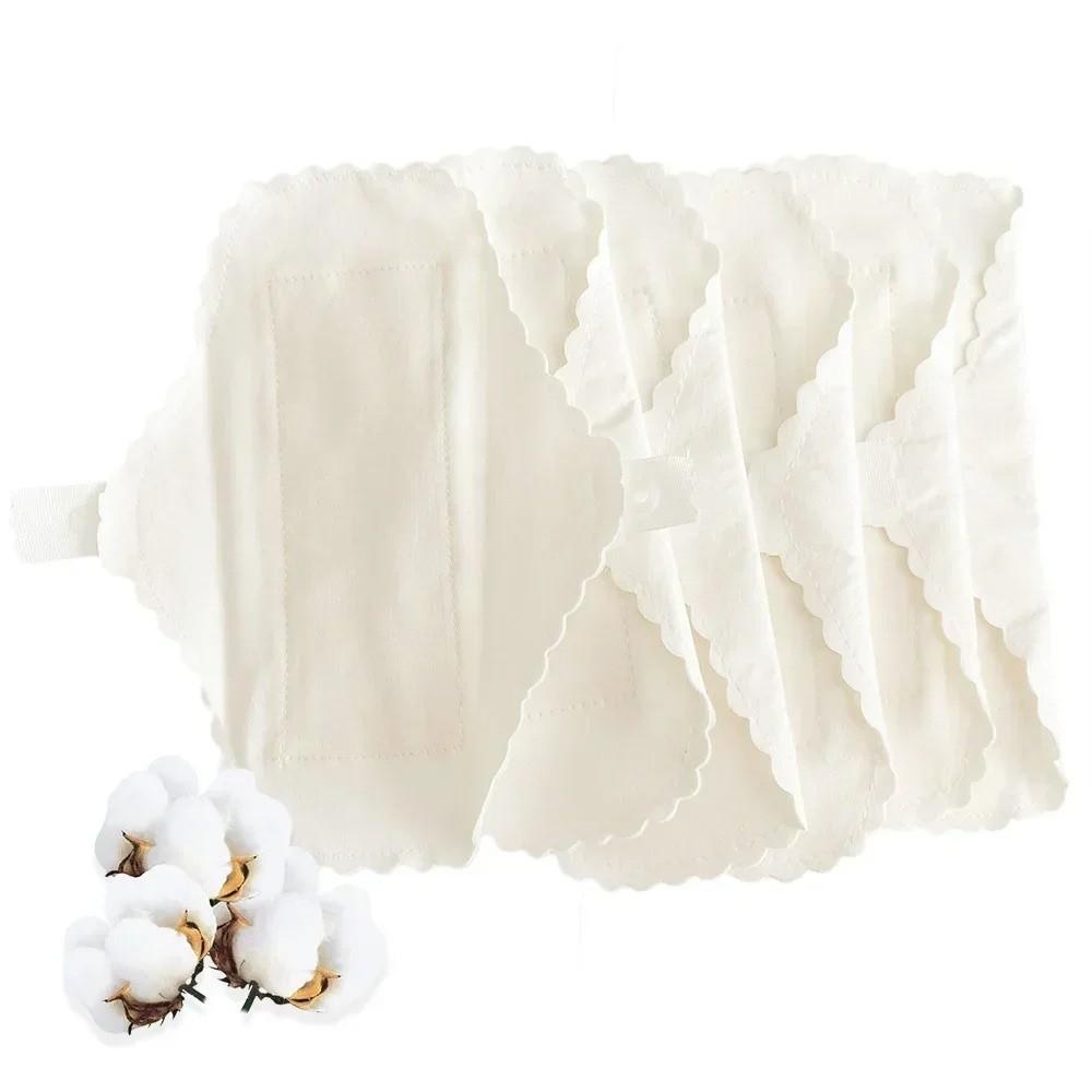 Soft Cotton Adult Diaper Reusable Panty Liners Durable Menstrual Cloth Sanitary