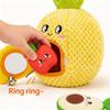 Frucht-Plüschtier-Set für die Früherziehung und sensorische Entwicklung für Babys