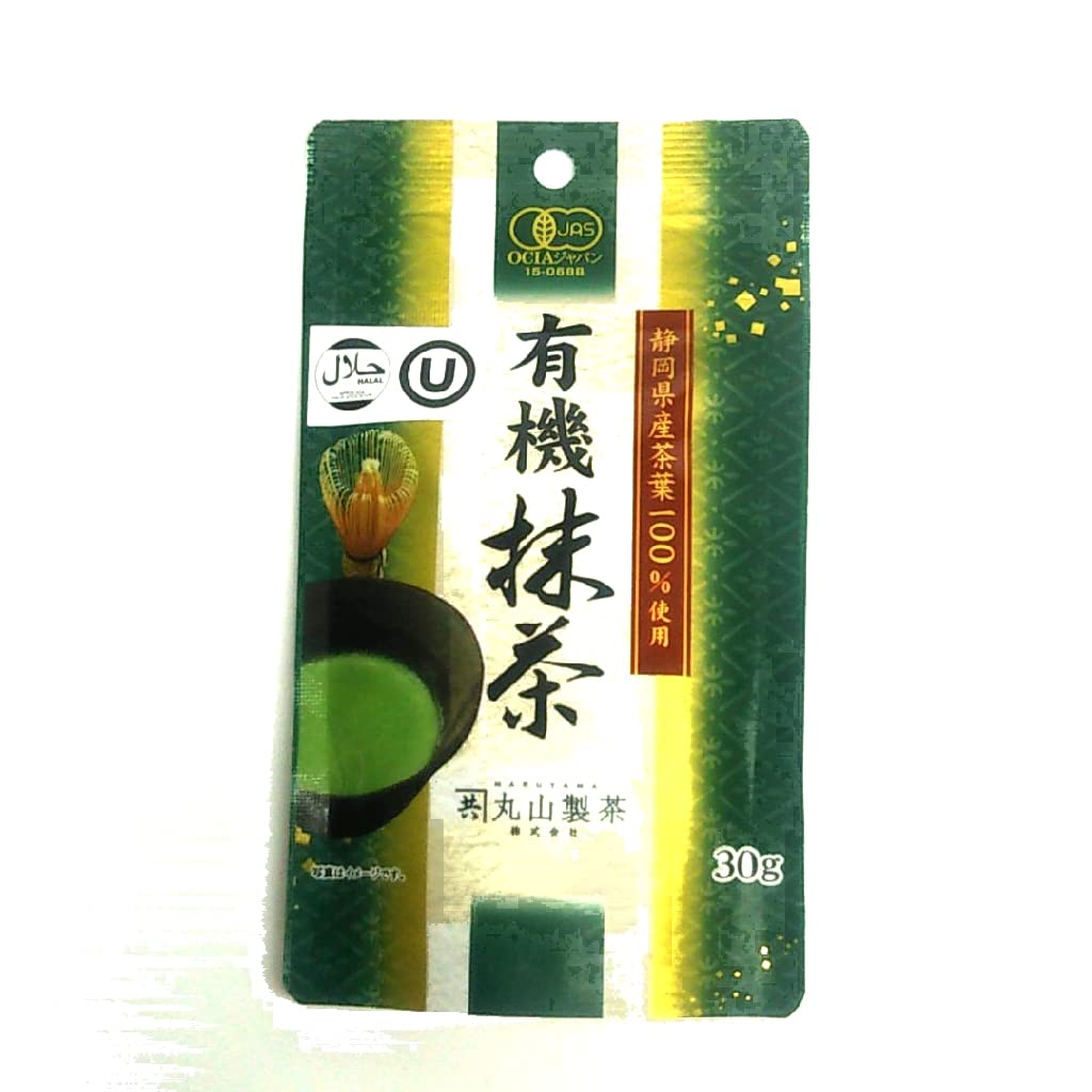 Maruyama Seicha Organic Matcha (Shizuoka Prefecture Tea Leaves) 30g