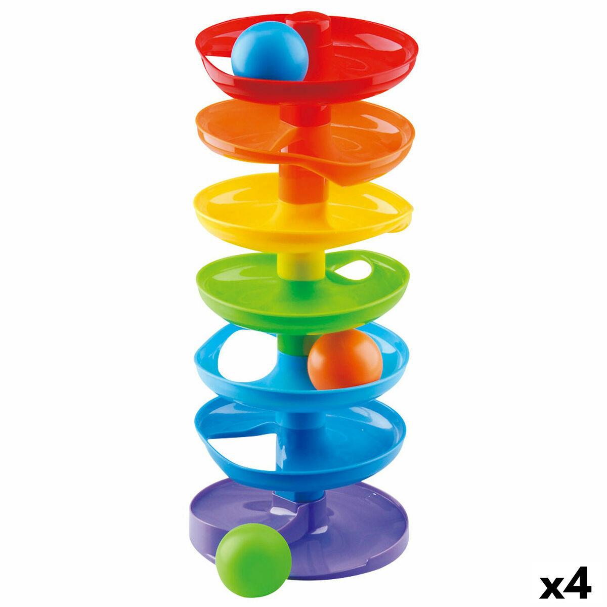 

Спираль для занятий PlayGo Rainbow 15 x 37 x 15,5 см 4 шт. TU прозрачный