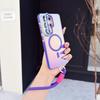 Samsung S26 Ultra Case: Anti-Drop, Color-Changing Dragon Lens Film, with Magnetic Suction Stand for S23