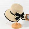 Damen-Sonnenhut mit Schleife - Sommerlicher Outdoor-Schutz & Reiser-Casual-Eimerhut