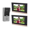 Video Intercom System Wired HD CMOS Sensor One Key Unlocking Touch Control Doorbell Camera with 7