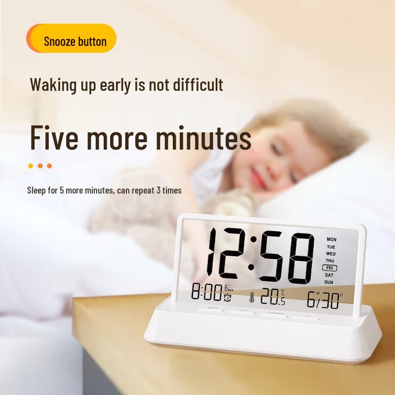 Smart Transparent Digital Alarm Clock