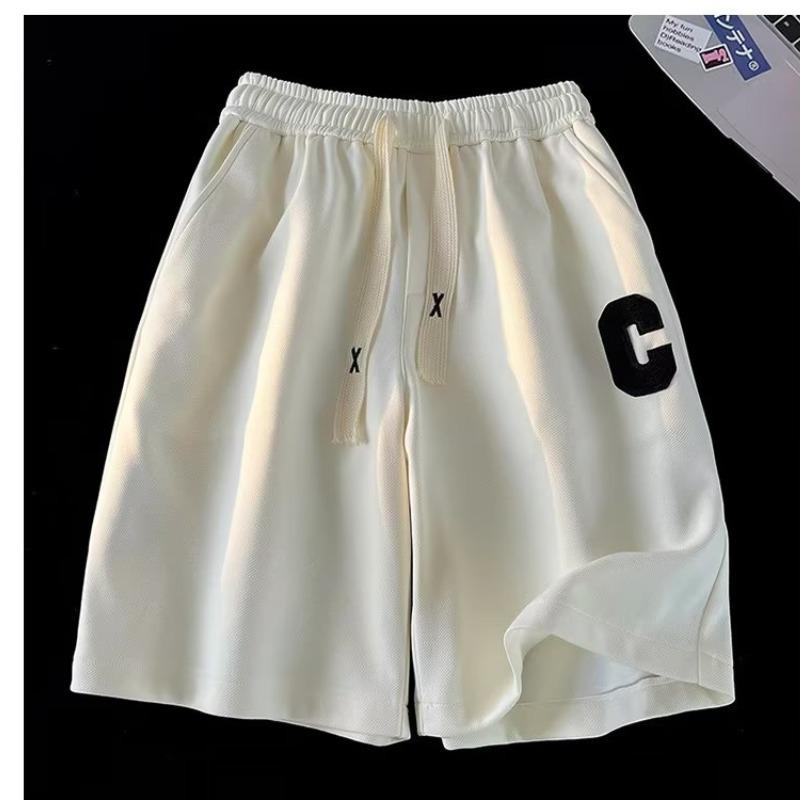 Retro Shorts Men's Summer Sports 5-point Pants Loose Versatile Casual Basketball Mid-pants Summer