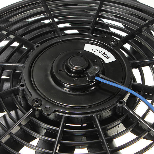 12 inch Universal Slim Fan Push Pull Electric Radiator Cooling