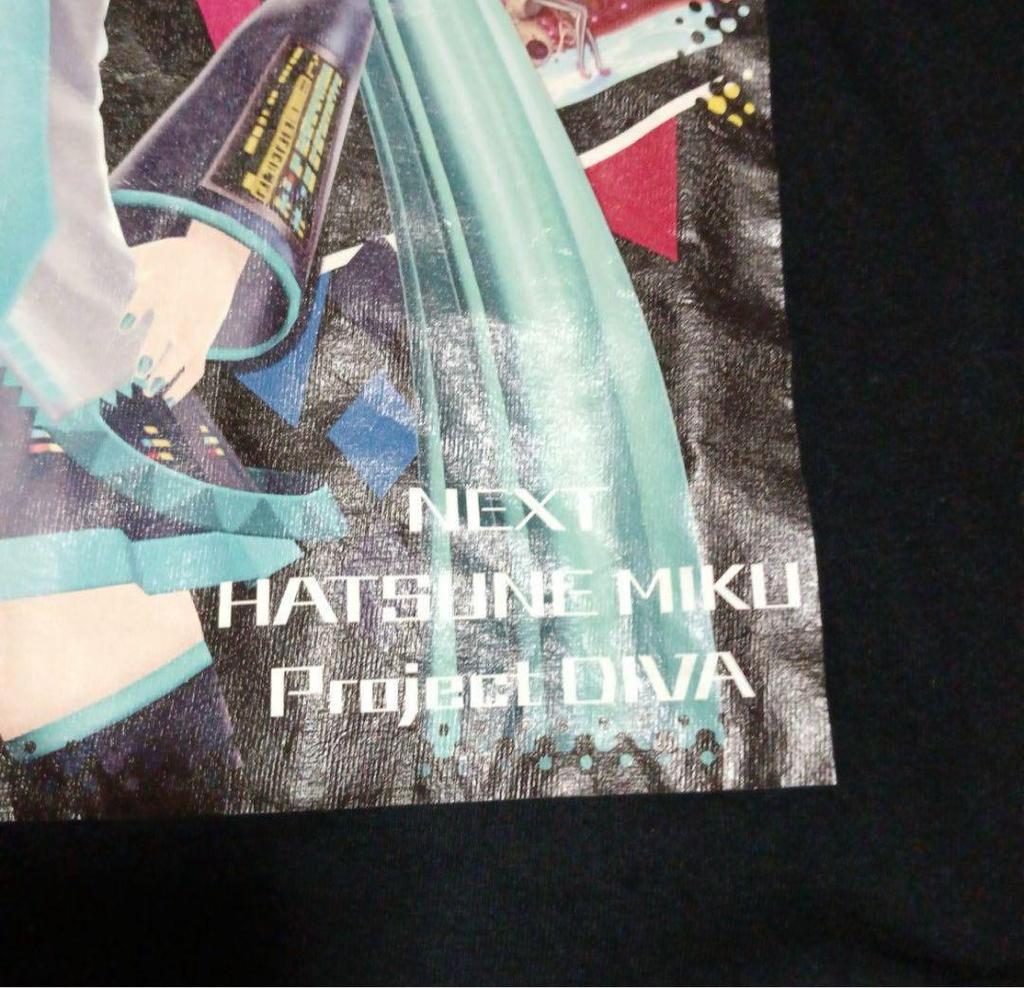 [USED] Rare Hatsune Miku Official Sega Niconico Chokaigi Character T-shirt Anime Vocaloid