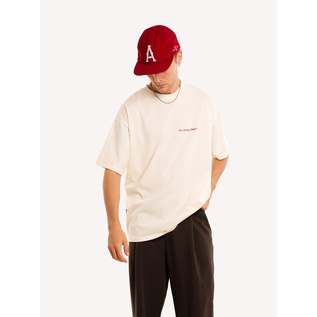 Koszulka Slow Sunday Coffee Club Letnia Codzienna Bawełniana Damska Męska 2026 Kolejna Bawełniana Krótki Rękaw Wygodna Oddychająca Damska Męska Odzież