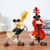 Kreatives Schaukelnde Gitarre & Violine Musikdose Ornament - Perfektes Geburtstagsgeschenk für Schüler & Kinder