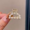 2025 Pearl Hair Claw Clip for Women - Elegant Autumn/Winter Hair Accessory for Bangs & Side Styles