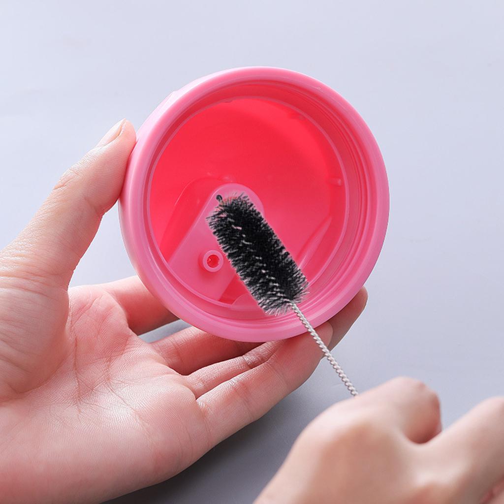 10Pcs Nylon Straw Brush Set For Baby Bottle Test Tube Cleaning
