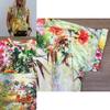Women's Floral Print Short Sleeve Tops Featuring Soft Material For Ultimate Comfort