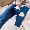 Touchscreen Love Heart Gloves Windproof Cycling Gloves Creative Women Knitted Gloves  Autumn/Winter