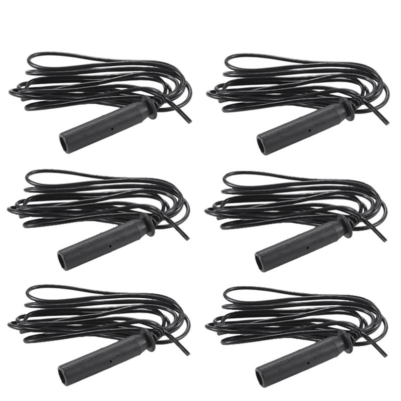 

WO-6ШТ 4G0971782 Роз єм джгута проводки свічки розжарювання двигуна Для VW GOLF Phaeton A1 A4 Skoda Seat 07Z971782 4G0-971-782 чорний