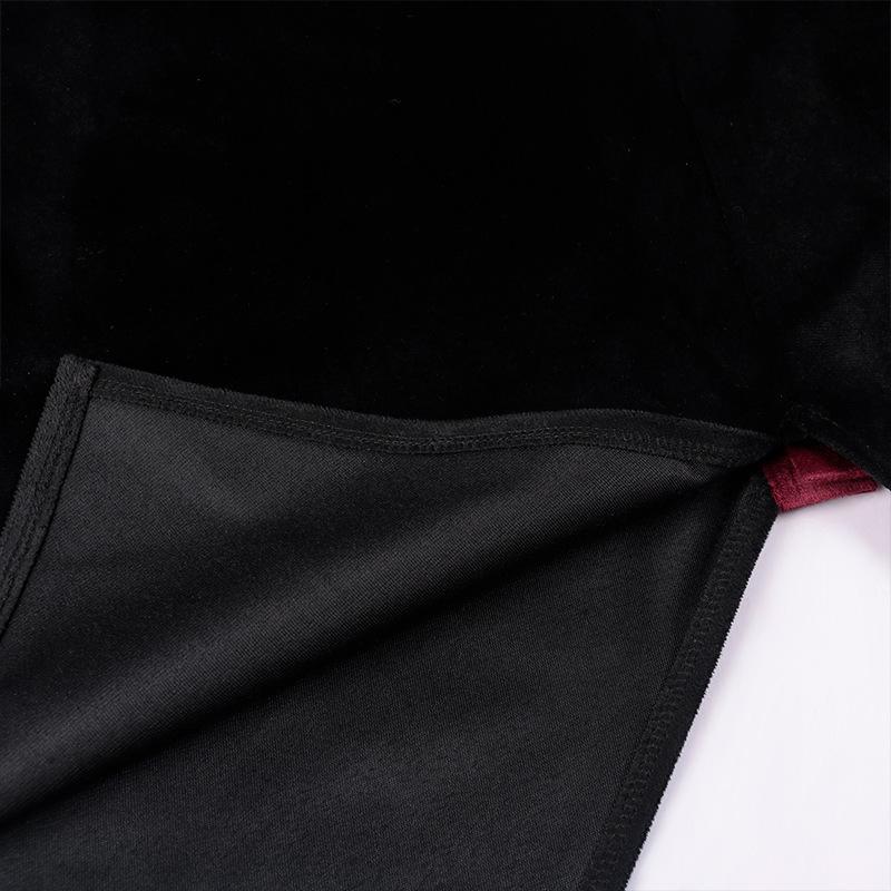 Men’s Halloween Medieval Costume Lace Pleated Shirt