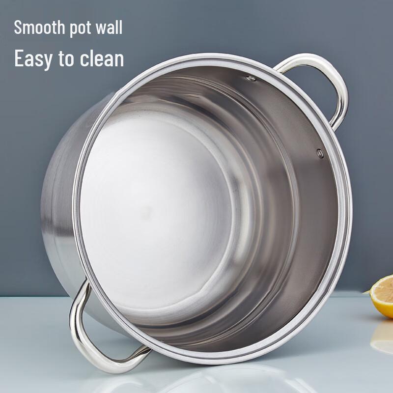 HUIHUADU Food Grade Stainless Steel Double-Layer Steamer Pot