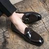 2024 Spring/Summer Men's Trendy Slip-On Leather Shoes - Low-Top, Stylish, Versatile for All Seasons