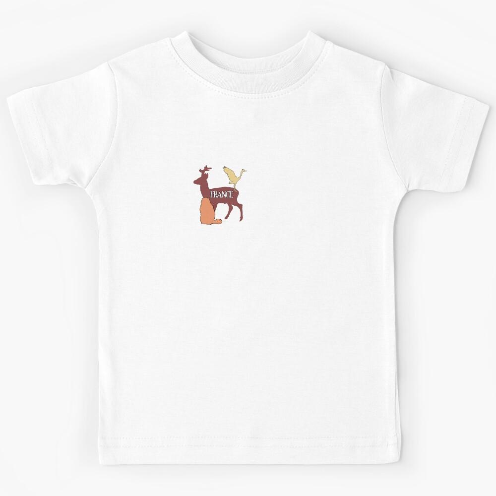 Animals of France Kids T-Shirt 170