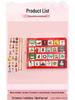 Surprise Christmas Platinum Gift Box: Children's Creative Beaded Bracelet 24-Day Countdown Calendar Blind Box