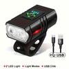 Super Bright Bicycle Light for Mountain Bikes Motorcycles USB Fast Charging 6 Lighting Modes