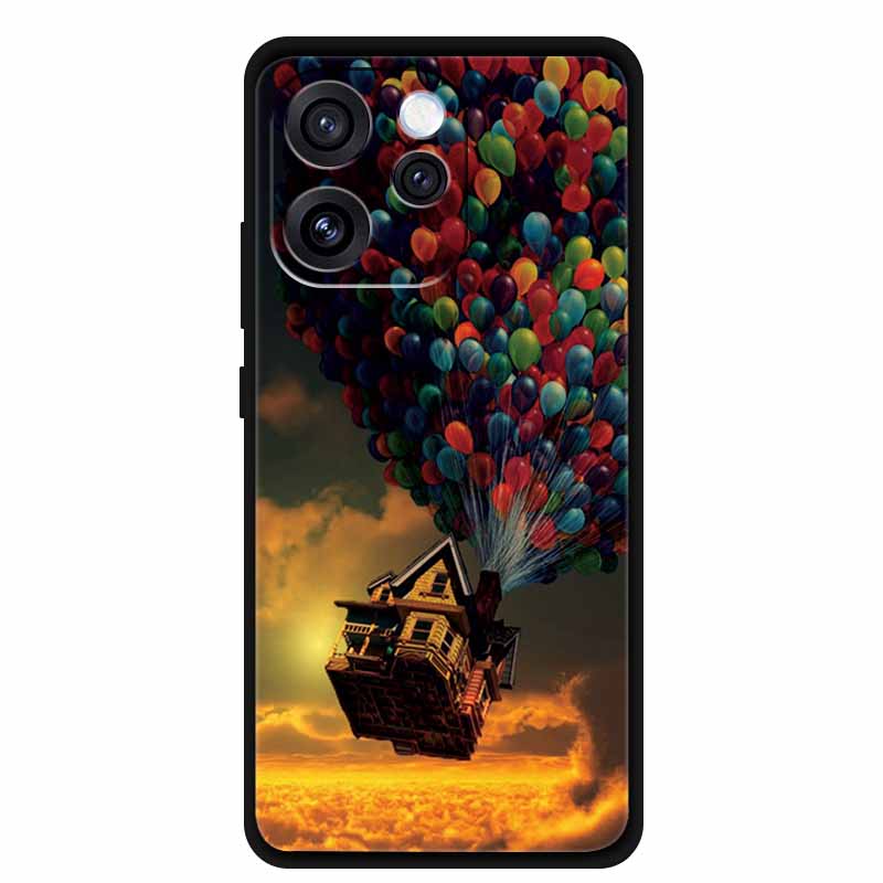 Phone Case for Oppo Reno15 Soft TPU Silicone Cover for OPPO PLW110 6.32" Black Case For Oppo Reno 15 5G Fashion Cool Coque Shell