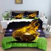 Football Bedding Set 3D Soccer Child Duvet Cover Single Double Sports Boy Home Textile Comforter Nordic Covers For Bed King Full