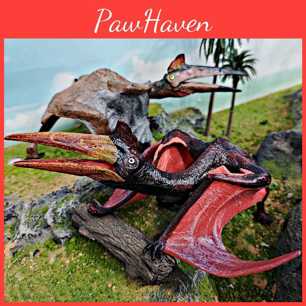 Jurassic Dinosaur Pterosaur Animal Figurine Pvc Model For Childrens Learning Fun