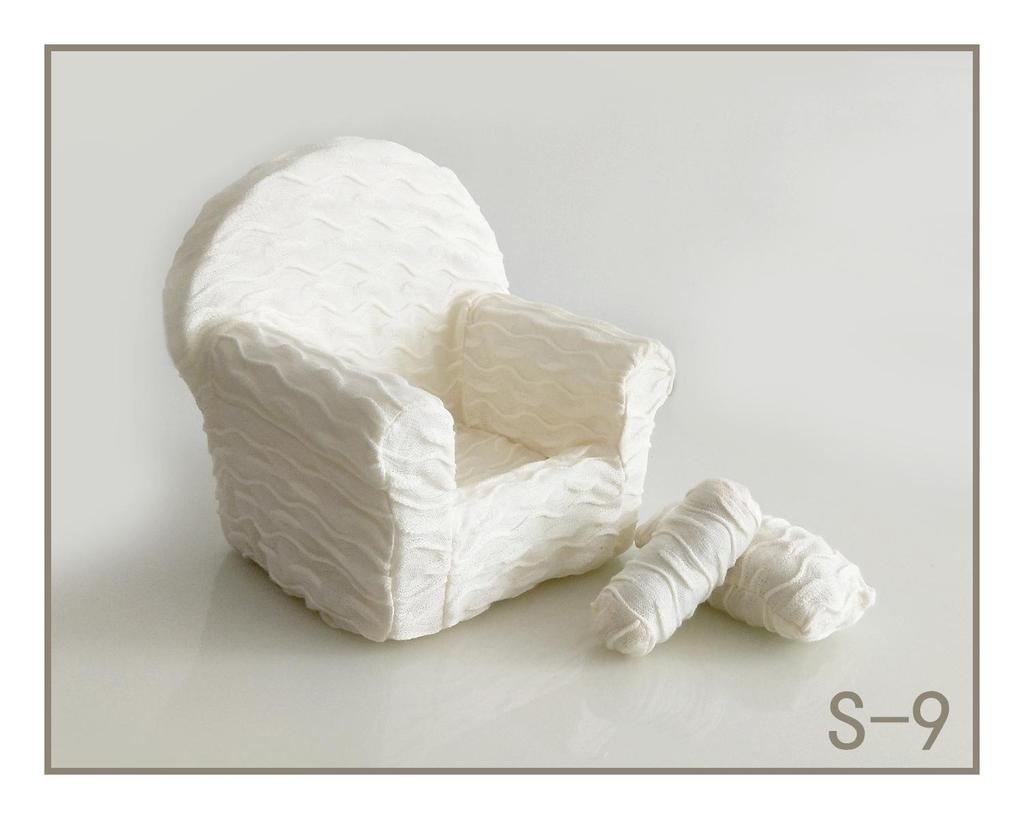 2023 Newborn Photography Prop: Baby Seat Sofa for Hundred Days & Full Moon Photos