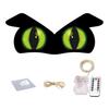Halloween LED Eye Light Decoration Large Wooden Glowing Flashing Eye Light with 8 Color Modes for Bushes Trees Windows Yard Halloween Decor