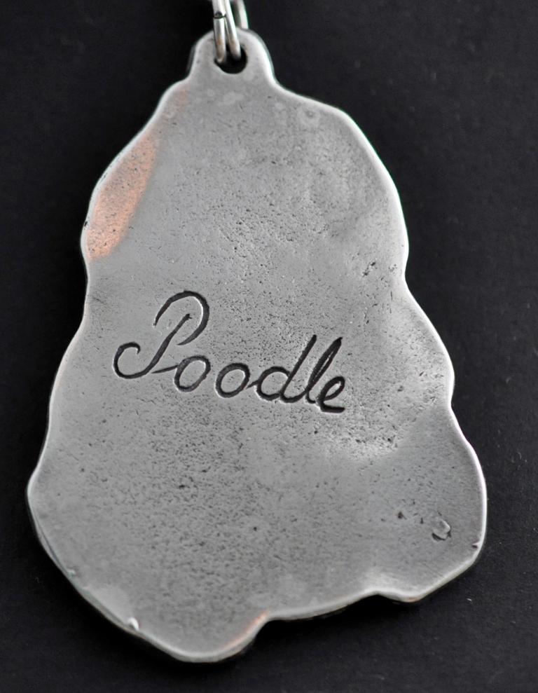 Poodle - Dog necklace, unique jewellery for the dog fan, unique adder pendant by Art-Dog brand