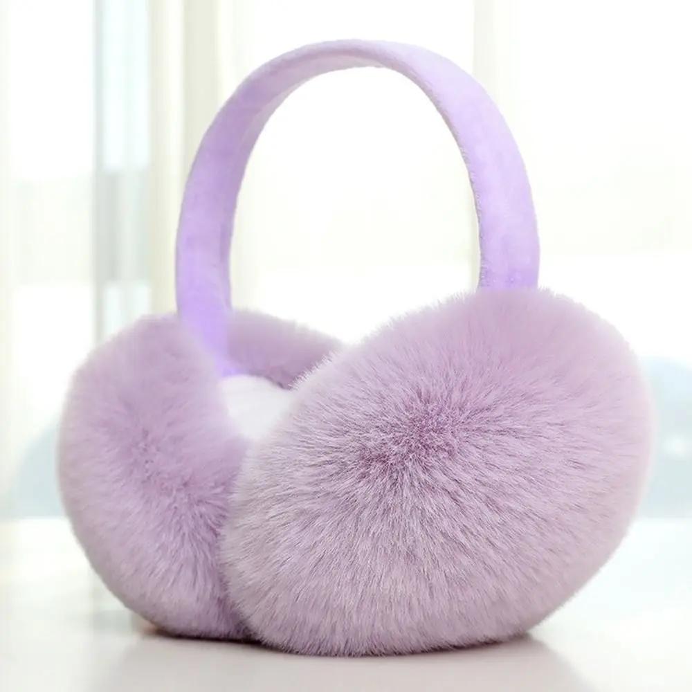 Fashion  Ear Warmer for Women Girls Anti-Freeze Ear Muffs Thickening Ear Cover Collapsible Winter Earmuffs Keep Warm