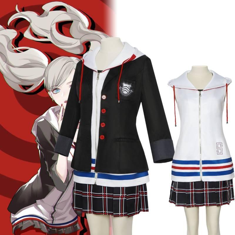 Persona Anne Takamaki Cos Clothing Jk Cartoon Games Cosplay Suit Perform Stage