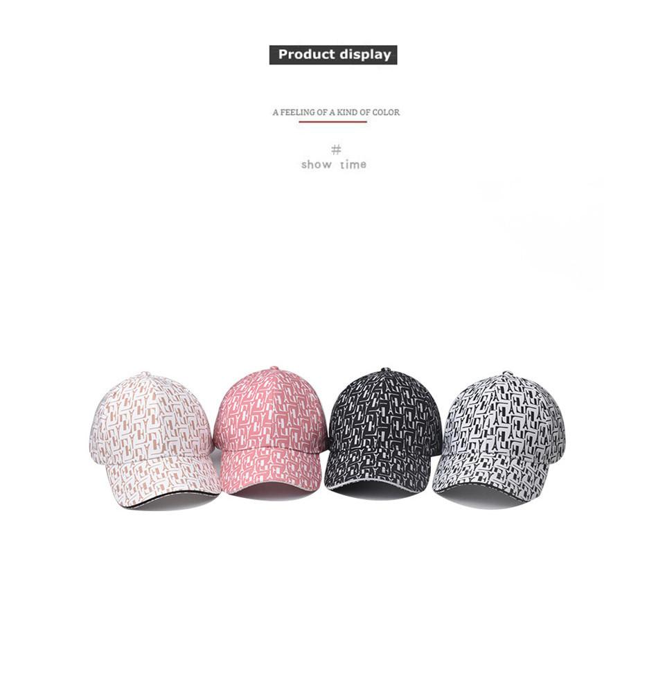 New Arrival Checkered Lattice Letter Baseball Cap Unisex Fashion Hat Wholesale