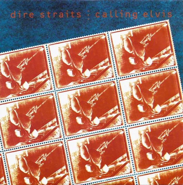 

7inch Record DIRE STRAITS - Calling Elvis DSTR16 Vertigo 1991 UK Rock Used