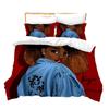 Three-Piece Quilt Cover 3D Digital Printing Bedding Home Textile Three-Piece Set