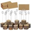 With Swirl Wire Bark Memo Holder Stand Messege Table Number Name Sign  Desk Ornaments