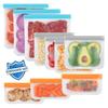 Food Grade Storage Containers Leakproof Containers Reusable Stand Up Zip Shut Bag Fresh Bag Food Multi Purpose Storage Bag