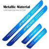 4pcs Car Stainless Door Sill Strip 3D Metal Brushed Black Threshold Sticker for Jaecoo J6 J7 J8 PHEV
