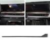 Carbon Fiber Center Navigation Strip Trim Sticker For BMW 5 Series G60 i5 2024+