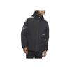 Adidas Originals Jachetă de Bumbac cu Glugă cu Mânecă Lungă Reversibilă cu Logo Brodat Bărbați Îmbrăcăminte Exterioară Negru IU4785