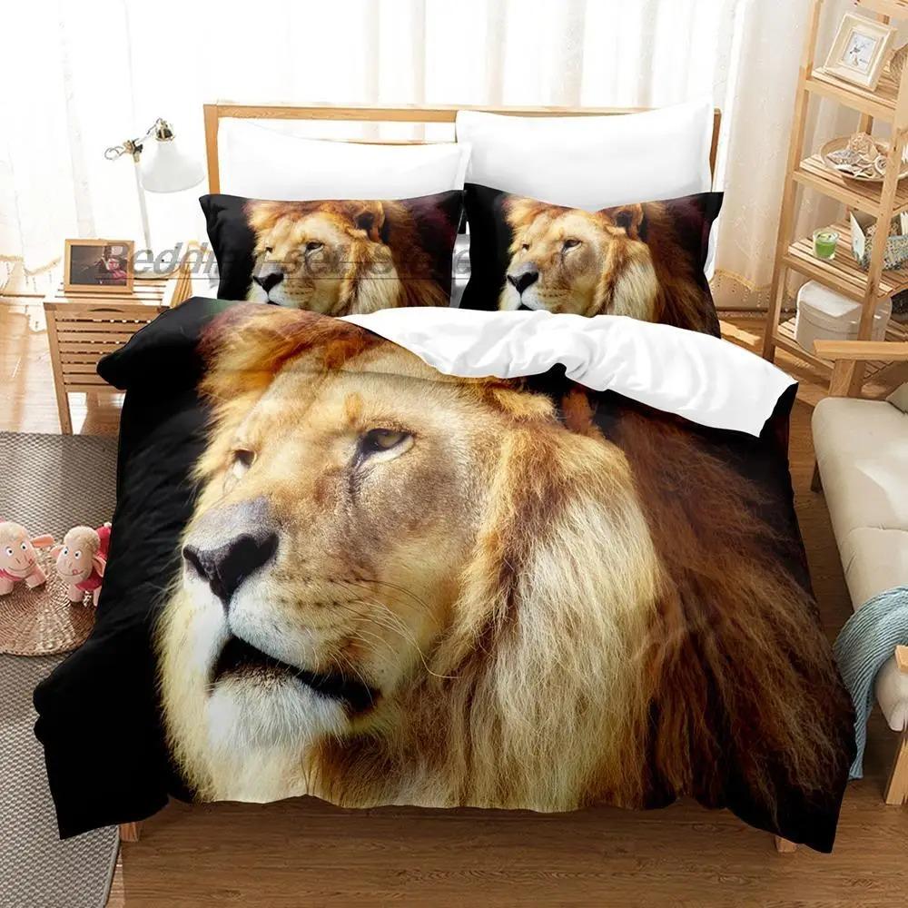 Animal World Bedding Set Single Twin Full Queen King Size Bed Set Aldult Kid Bedroom Duvetcover Sets 3D Print  Bed Sheet Set