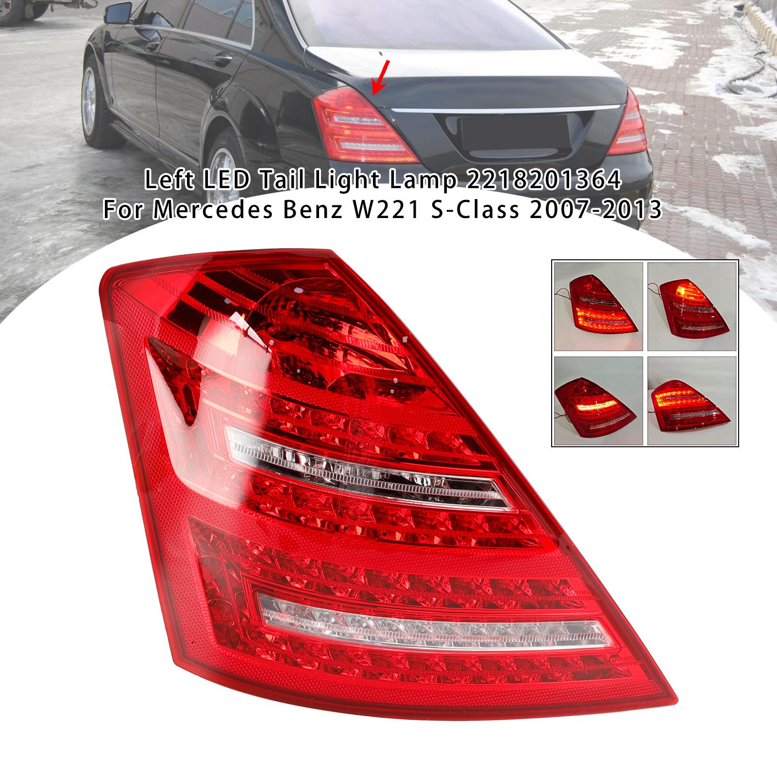 

Left LED Tail Light Lamp 2218201364 For Mercedes Benz W221 S-Class 2007-2013