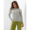 Minimalistisches Damen-Langarm-T-Shirt, Weicher Stoff in Premium-Qualität, Lockere, kastige Silhouette für Komfort den ganzen Tag