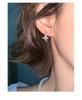Stylish Zircon Inlaid Starburst Ear Cuffs - Fashionable, Simple, and Elegant Jewelry Design