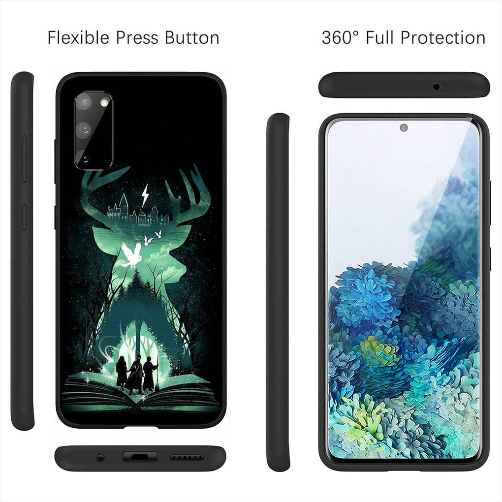 for iPhone 17 16 15 Xiaomi Poco F7 F8 X7 X6 C85 C75 C71 M8 Redmi Note 14 13 12 11 Pro Max 14C 13C A3 A4 Phone Case Wand Art Ring Harries Potters Cover